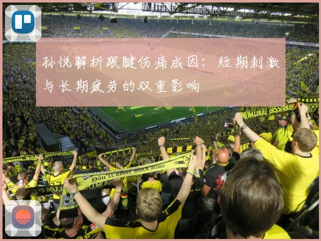 孙悦解析跟腱伤痛成因：短期刺激与长期疲劳的双重影响